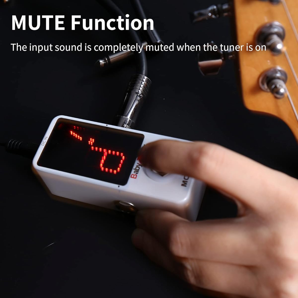 Mooer baby tuner pedal