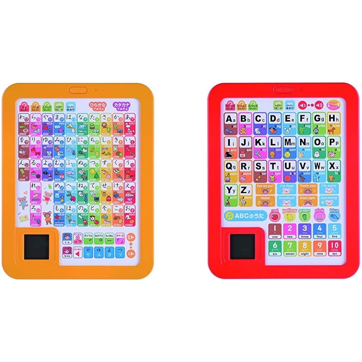 Gakken's Playful and Easy to Understand Aiueo Tablet & English Tablet [Buy as a Set]
