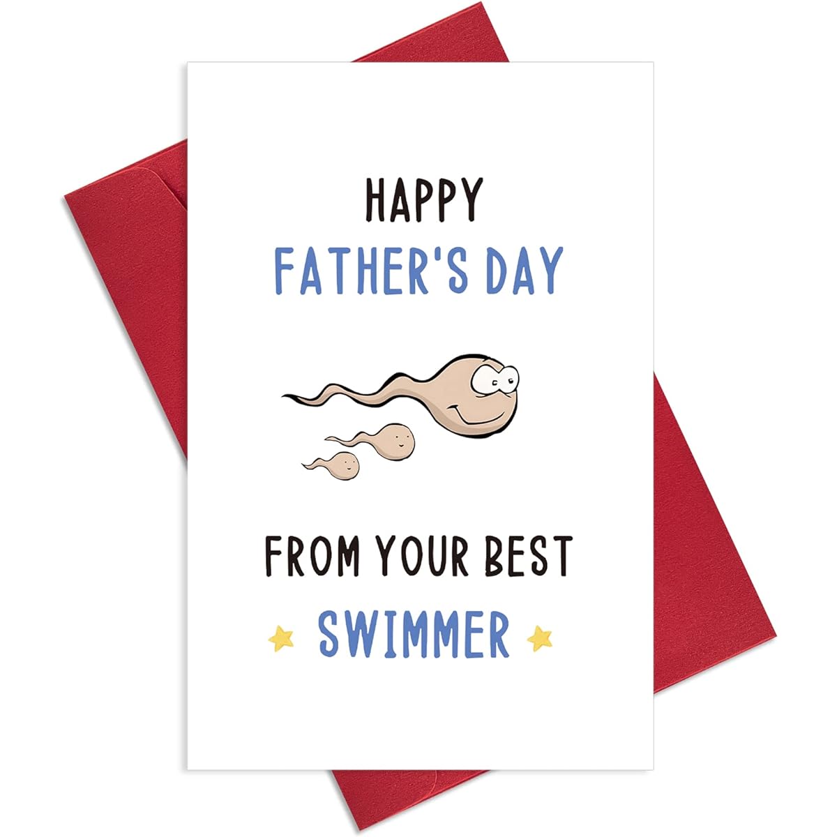 Ogeby Funny Scratch Off Father's Day Cards Humorous Birthday Cards for Dad Scratch Cards 3 to Win