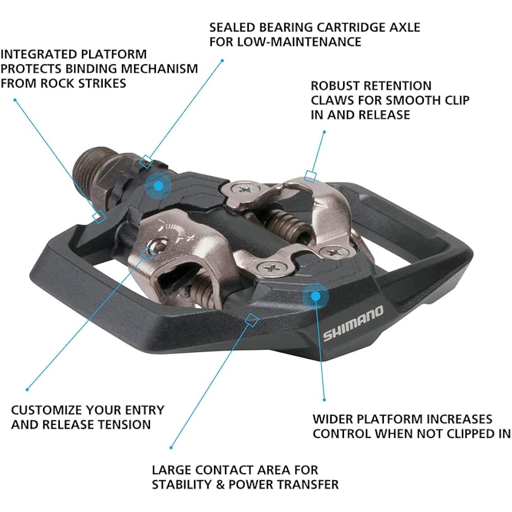 SHIMANO PD-ME700 pedal.