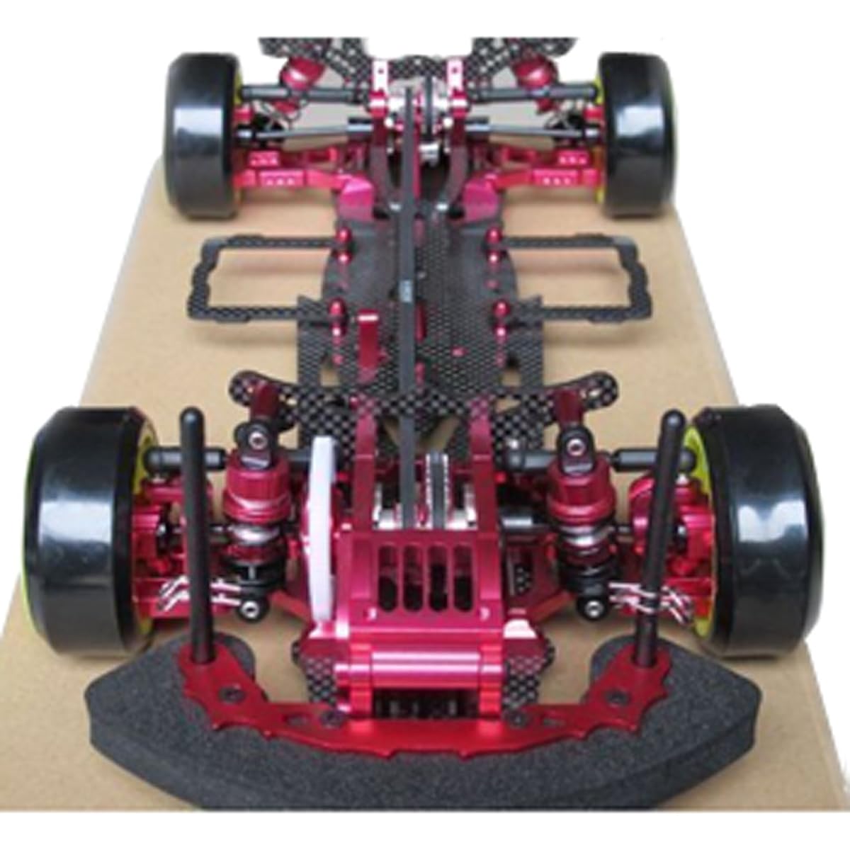 Hobbypower Alloy & Carbon D3 CS 1/10 4WD Drift Racing Car Frame & Front One-Way Tube