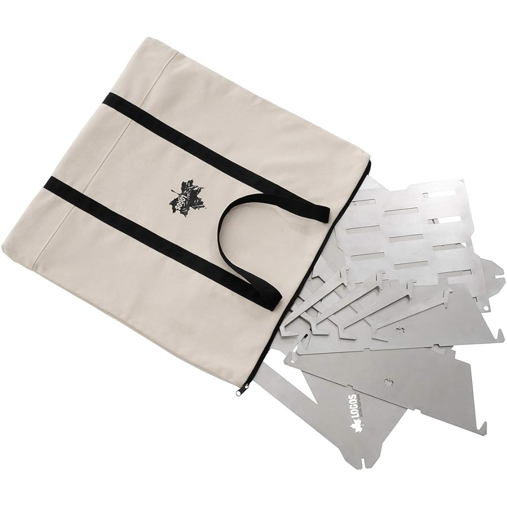 LOGOS Heavy Canvas Tote 81340620 White (approx.) Width 58 x Depth 57 x Height 2cm