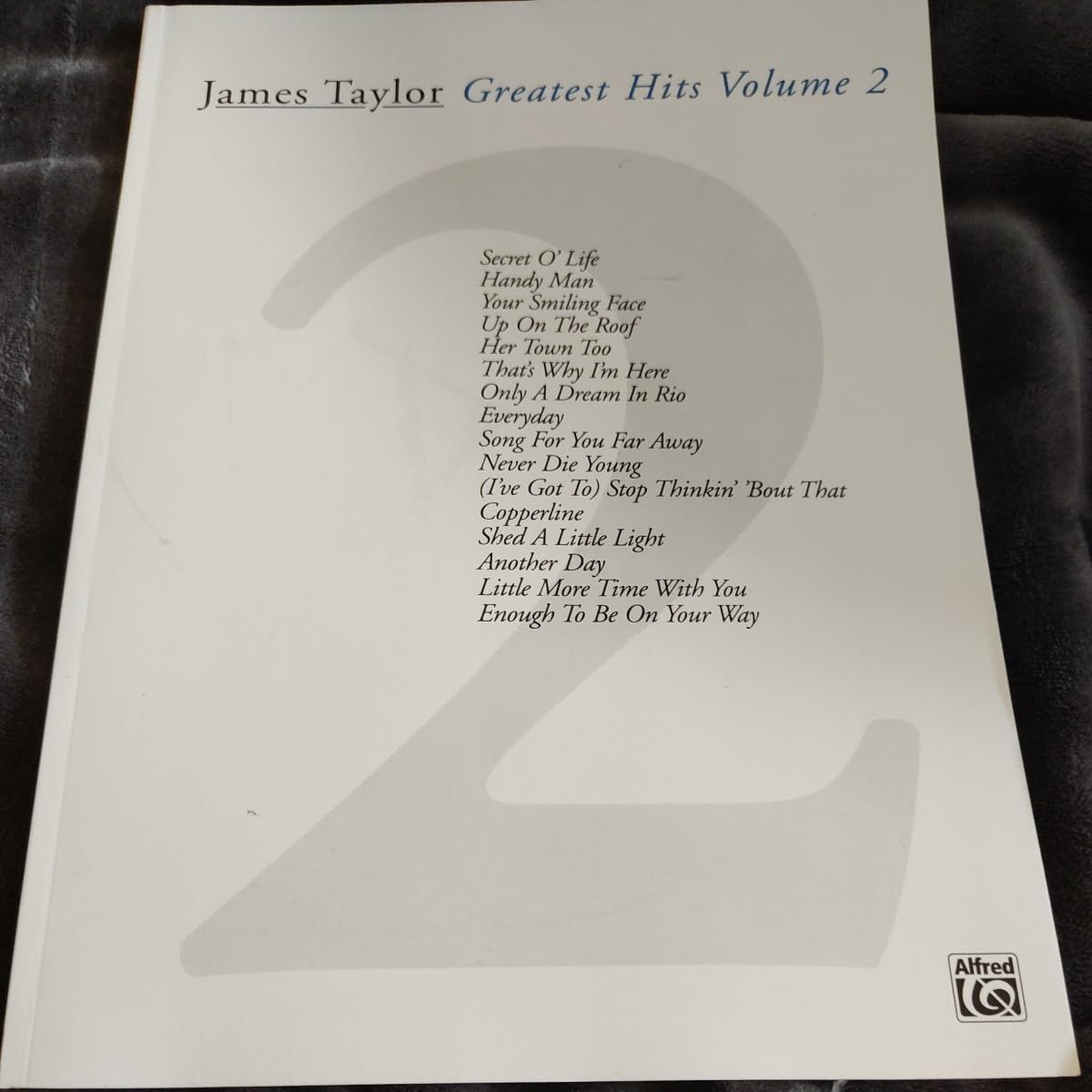 James Taylor vol.2 Sheet Music Guitar Chords Piano Vocals Imported Sheet Music Waterproof Packaging Easy Payment