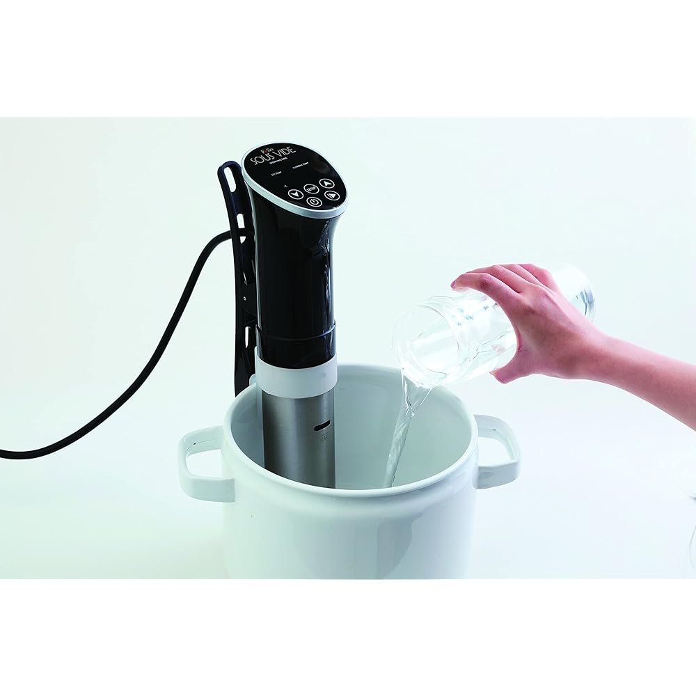 Fujisho Felio NEW Low Temperature Cooker Sous vide cooking Black Can be set in 0.5℃ increments Includes notification function F20403