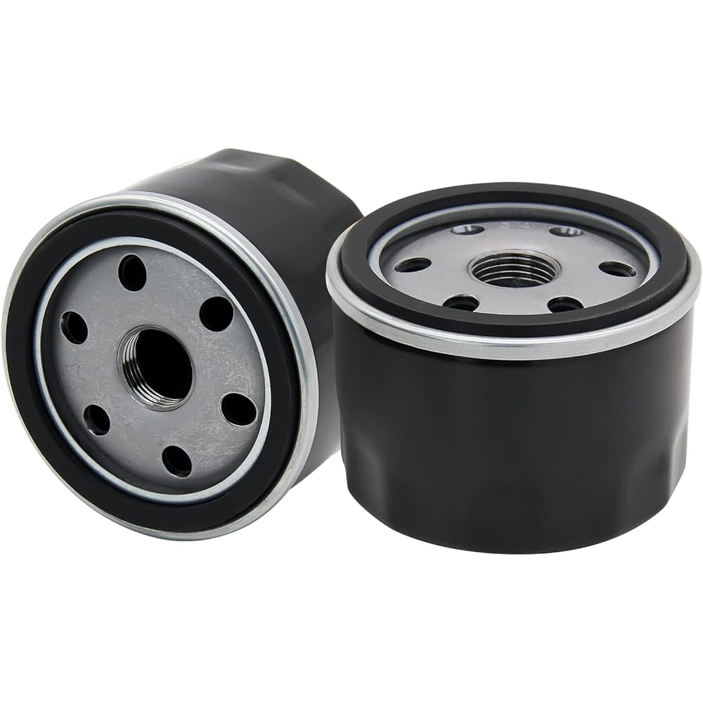 Brlyeeanze 49065-0721 49065-7007 Oil Filter Replacement Parts Kawasaki FB460V FC420V FC540V FD501D FD590V FR651V FR691V FR730V FX481V Engine John Deere AM125424 for GY20 577 - (2 pieces)