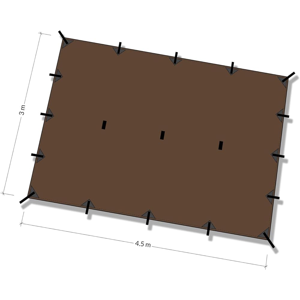 DD Hammocks DD Tarp XL (Coyote Brown) Genuine Product