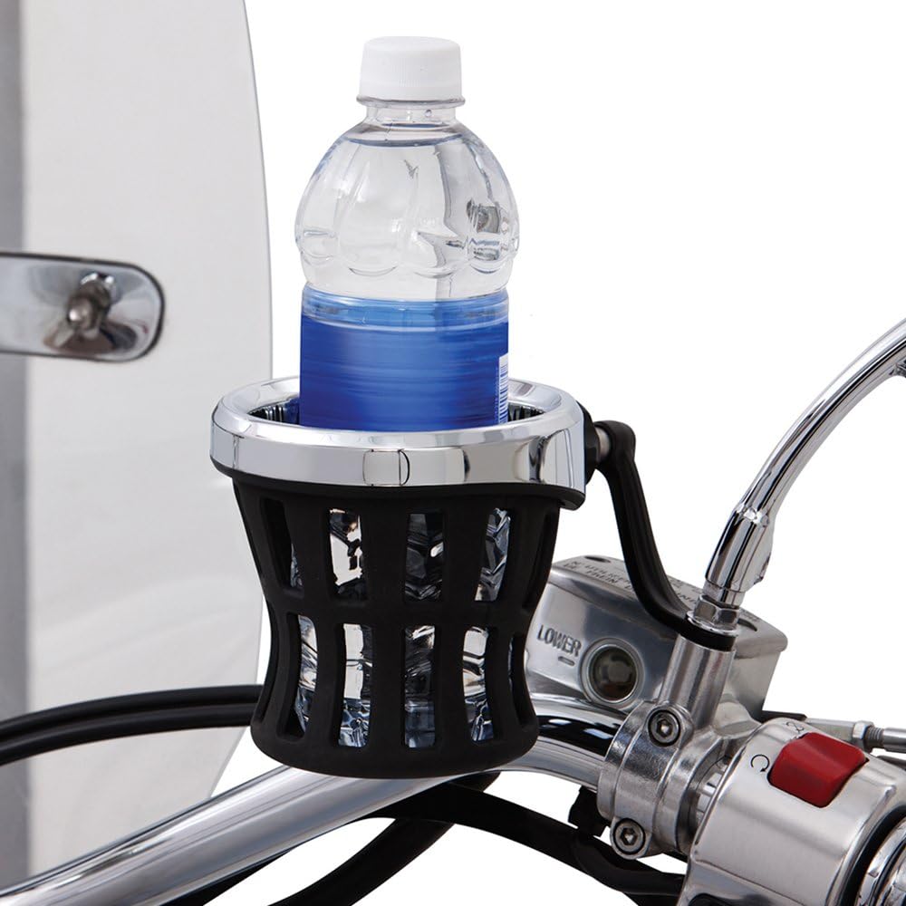 Ciro 50120 Black Accessory Mirror Mount for All Harley-Davidsons (Except Models with Hydraulic Clutch)