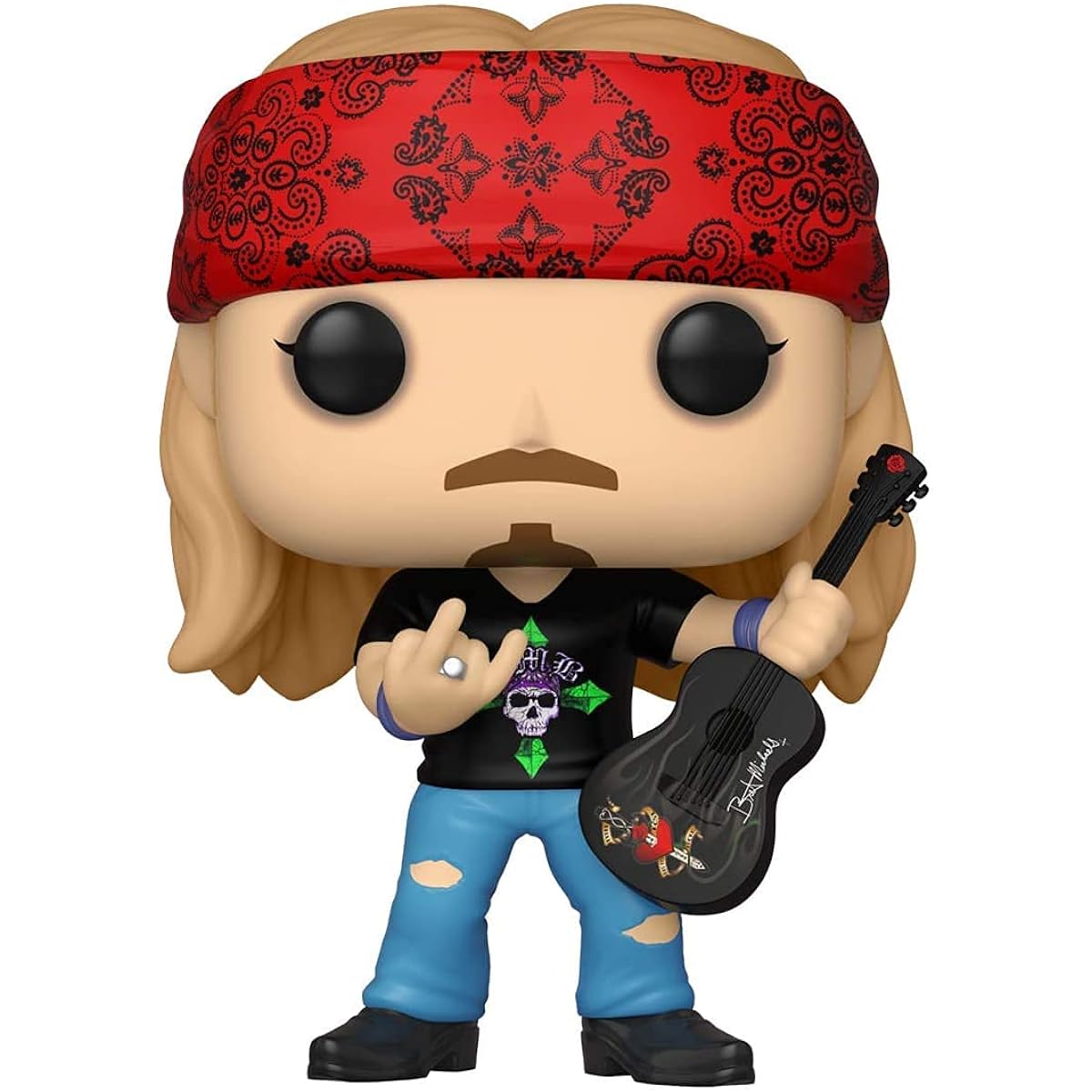 Funko POP! Rocks: Bret Michaels with EcoTEK Pop Protector