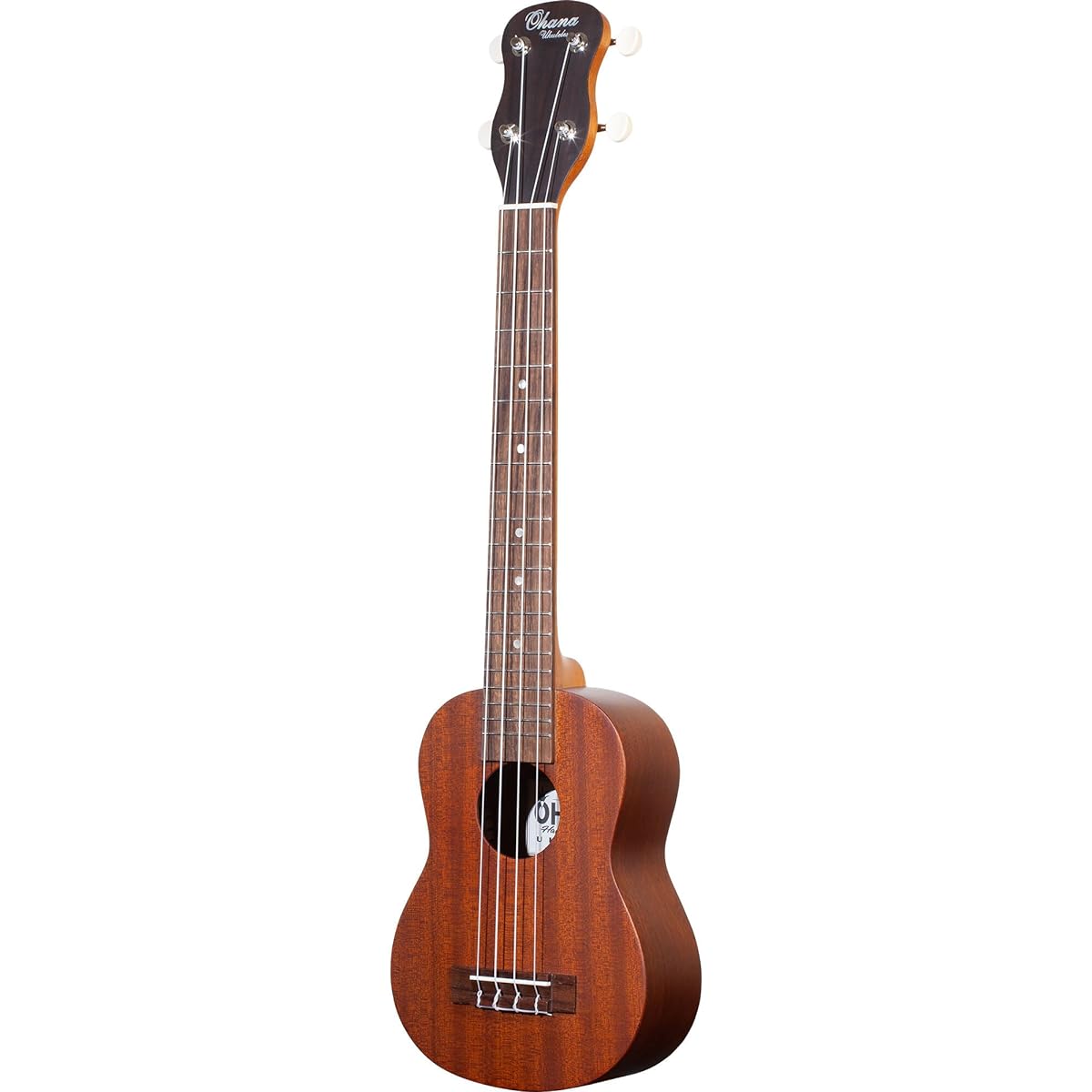 Ohana Ukuleles SK-30L, Soprano Size, Solid Mahogany