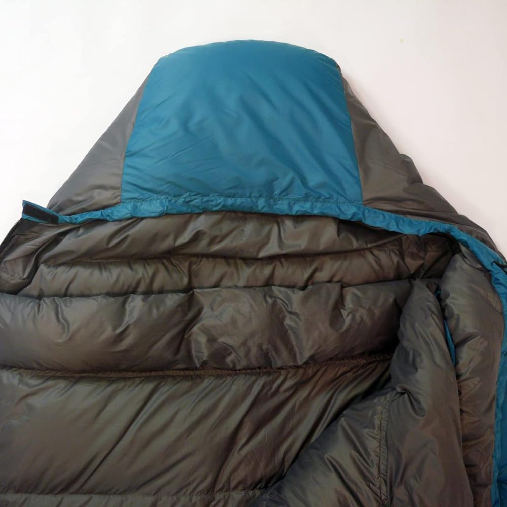 NANGA Sleeping Bag Outlet Down Shruff 450 Regular Lower Temperature -8 degrees Balsam Right Zipper