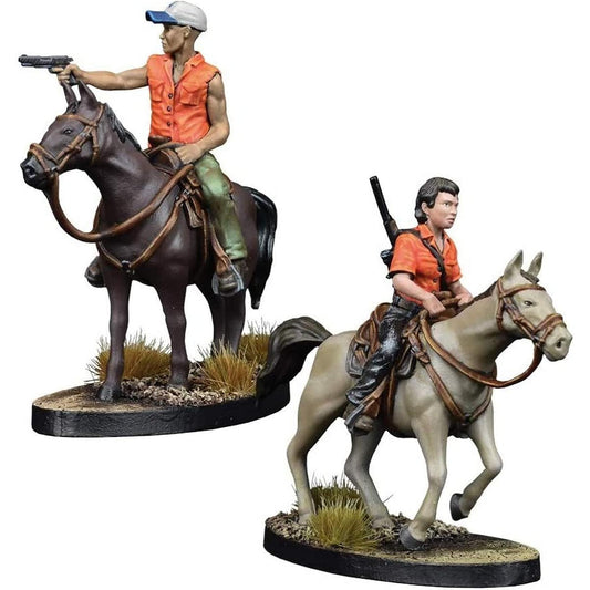 Walking Dead: Maggie and Glenn ON Horseback