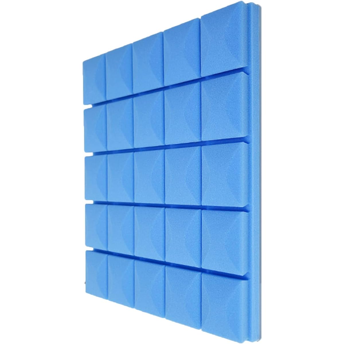 Soundproofing Foam Panels, Soft and Durable Acoustic Foam Tiles 10pcs 50*50*5cm Sound Absorbing Sponge Studio KTV Soundproofing Wall Stickers (D 50*50*5CM) (F 50*50*5)