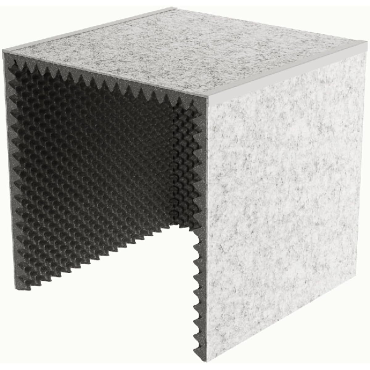 Sound-absorbing booth, personal booth, felt board, partition, zoom meeting, telephone sales, partition, soundproofing, sound absorption, office, work from home, telework, individual booth, home, simple, private booth, splash prevention