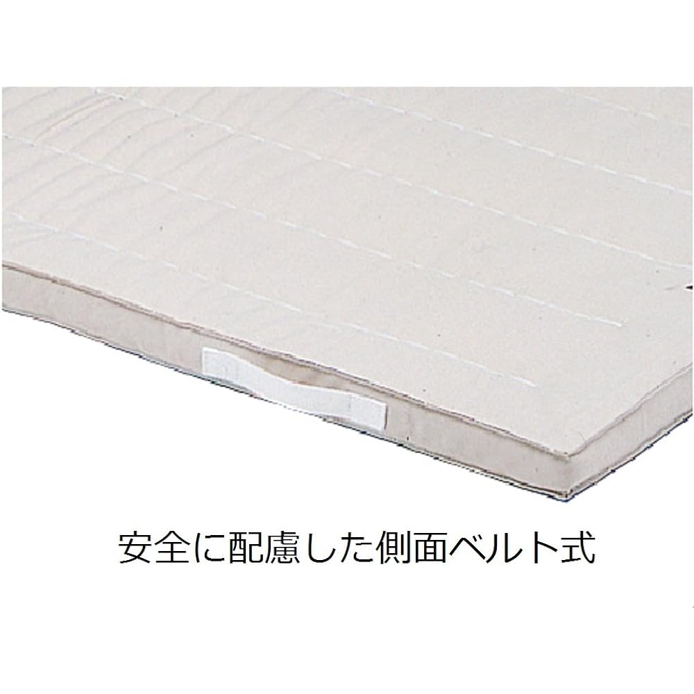 TOEI LIGHT Synthetic sponge mat 5cm thick No. 9 canvas 90 x 180 x 5cm T2701 Side belt type for safety Highly flexible and effectively absorbs shock from landing from vaulting box and rotational movement