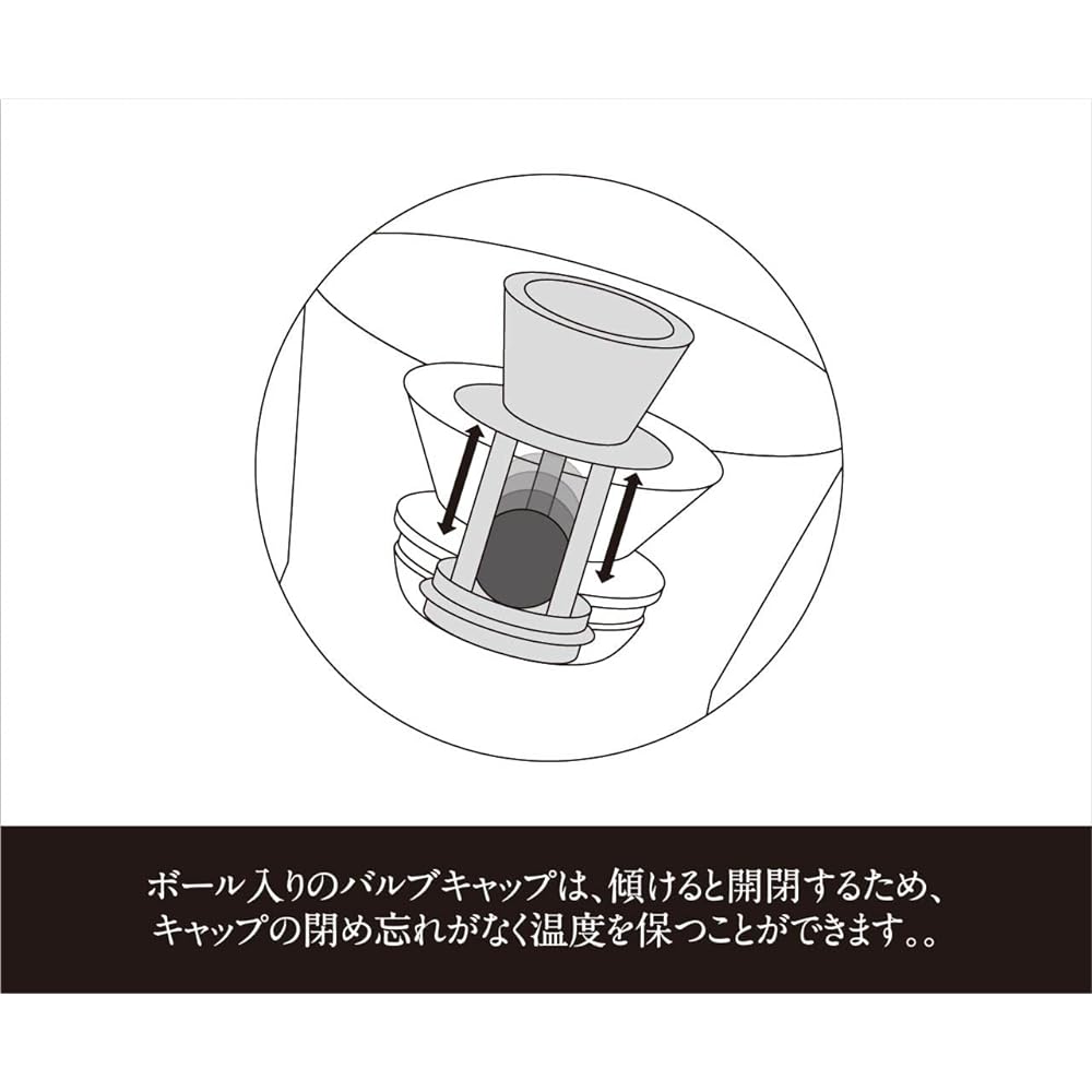 [Official] cores Cores B FLASK GRANDE C520BK 3 Month Extended Warranty Beef Flask Grande 900ml Moisturizing Pot High Performance Heat Retention Cold Retention Keeps Taste