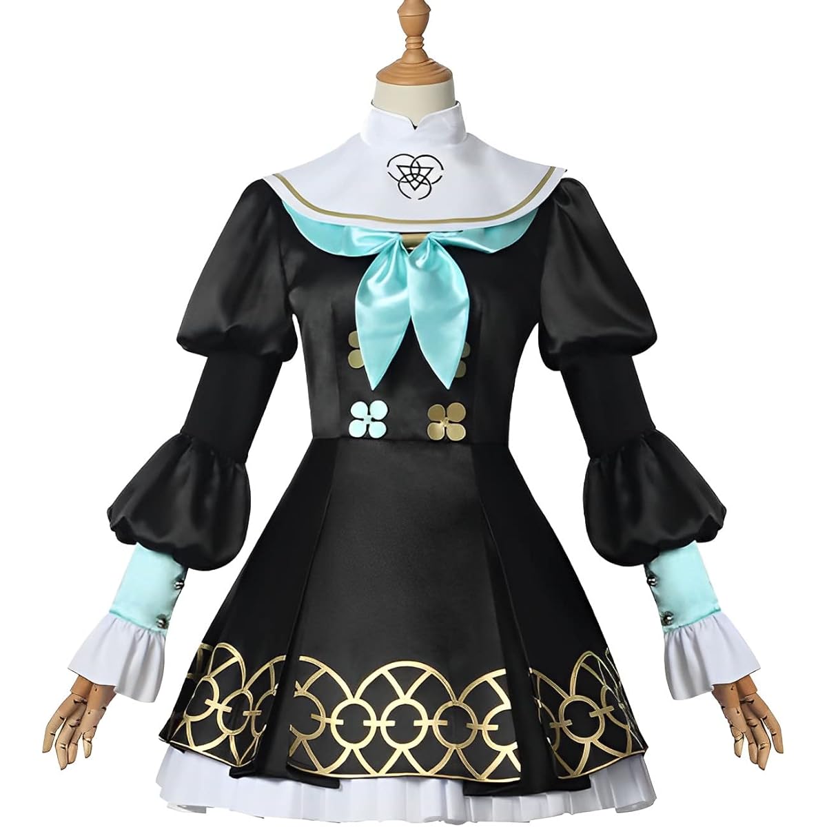 [QiqiCOS] Blue Archive Blue Archive Sakurako Cosplay Costume Men's Women's Kids Cosplay Clothes Anime Costume Cosplay Event Party Disguise Halloween Costume School Festival Kids Cosplay Birthday Present Uniform Style Costume