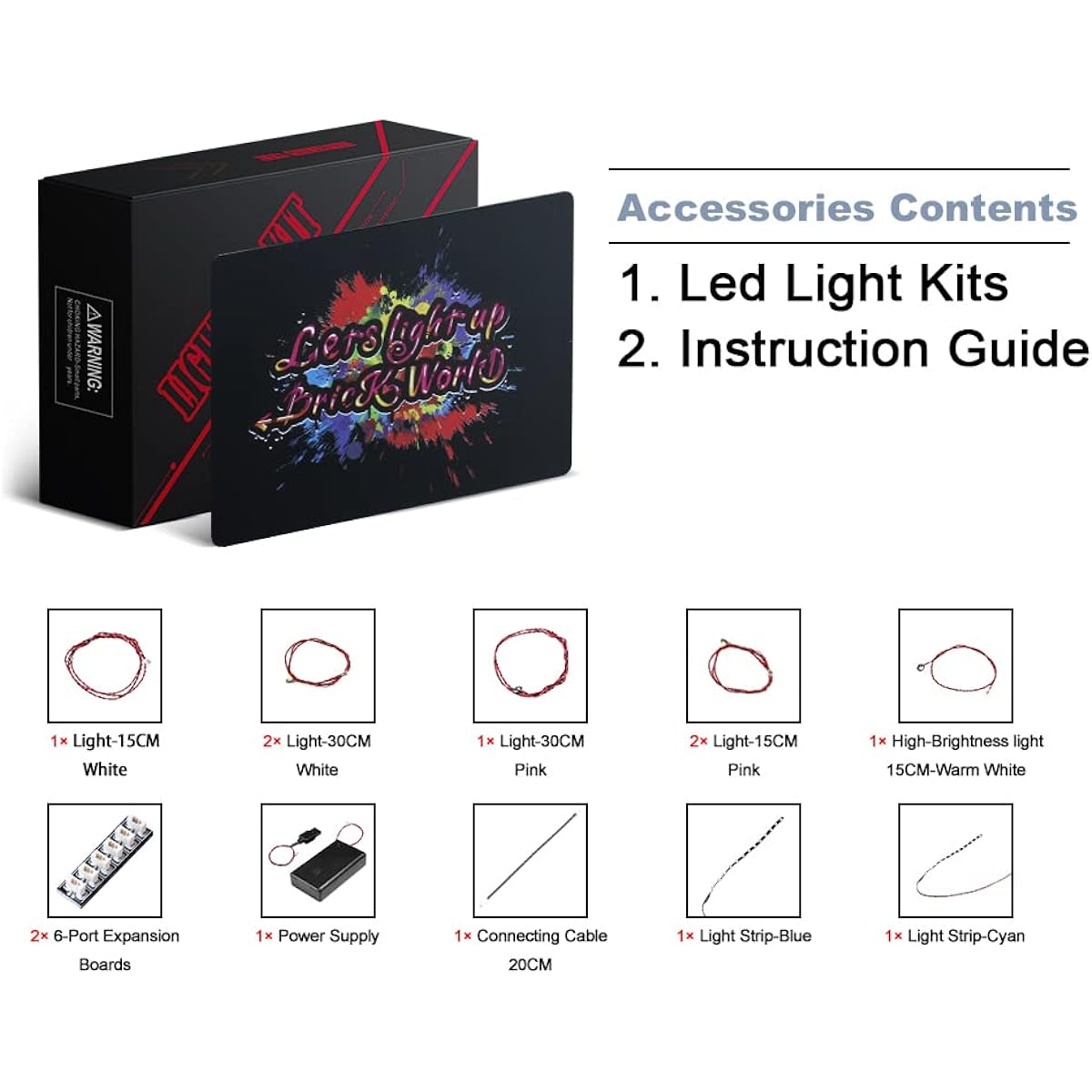 BrickBling LEGO 10311 Orchid LED Lighting Kit Compatible with Orchid 10311 (Lights Only, No Model) (Classic Version)