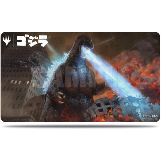 Ultra Pro Magic: The Gathering Official Supply "Ikoria: Lair of Giant Beasts" Playmat Godzilla "Godzilla, King of the Monsters"