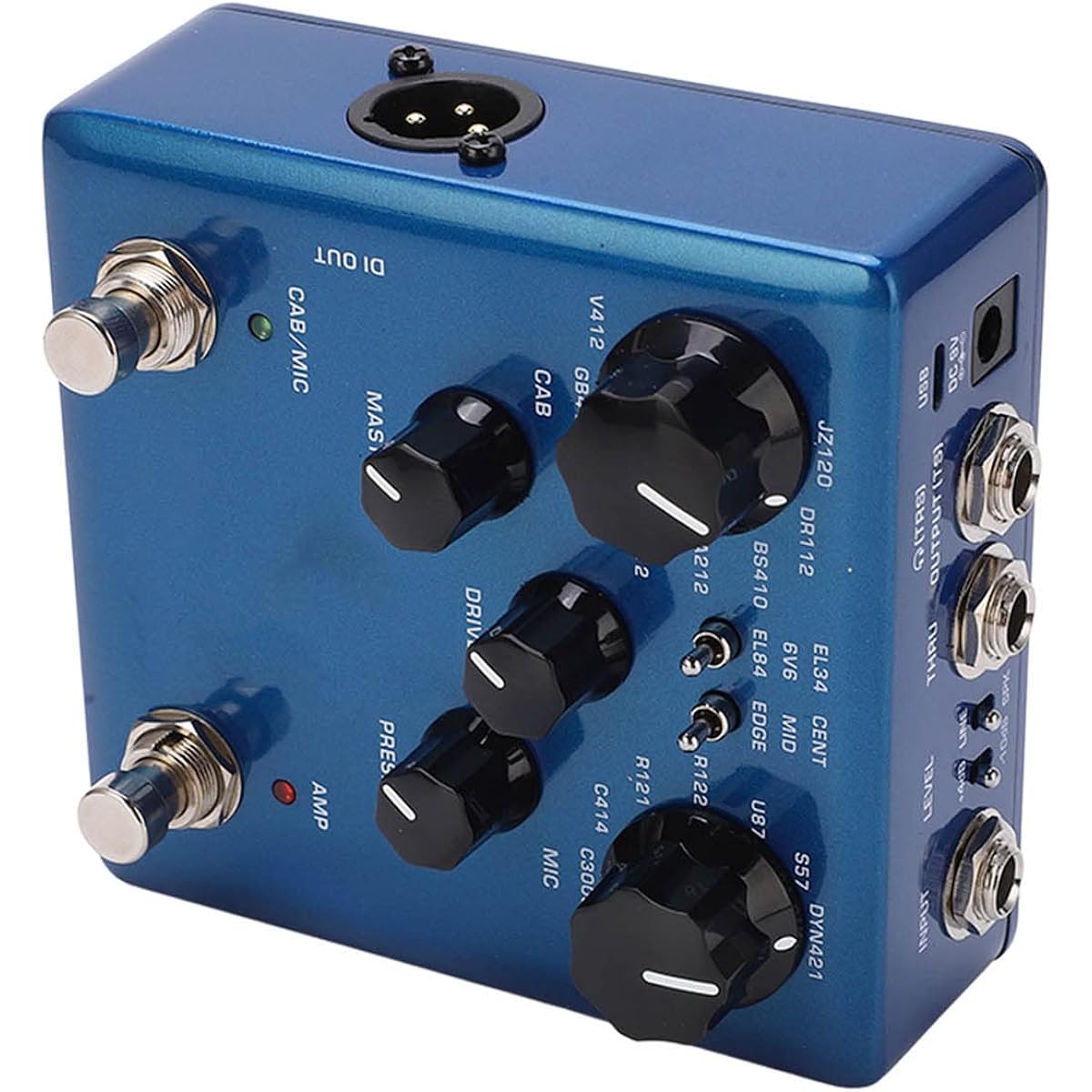 Effect Pedal, Tweak effect pedal warm tube-like sound 32-bit playback