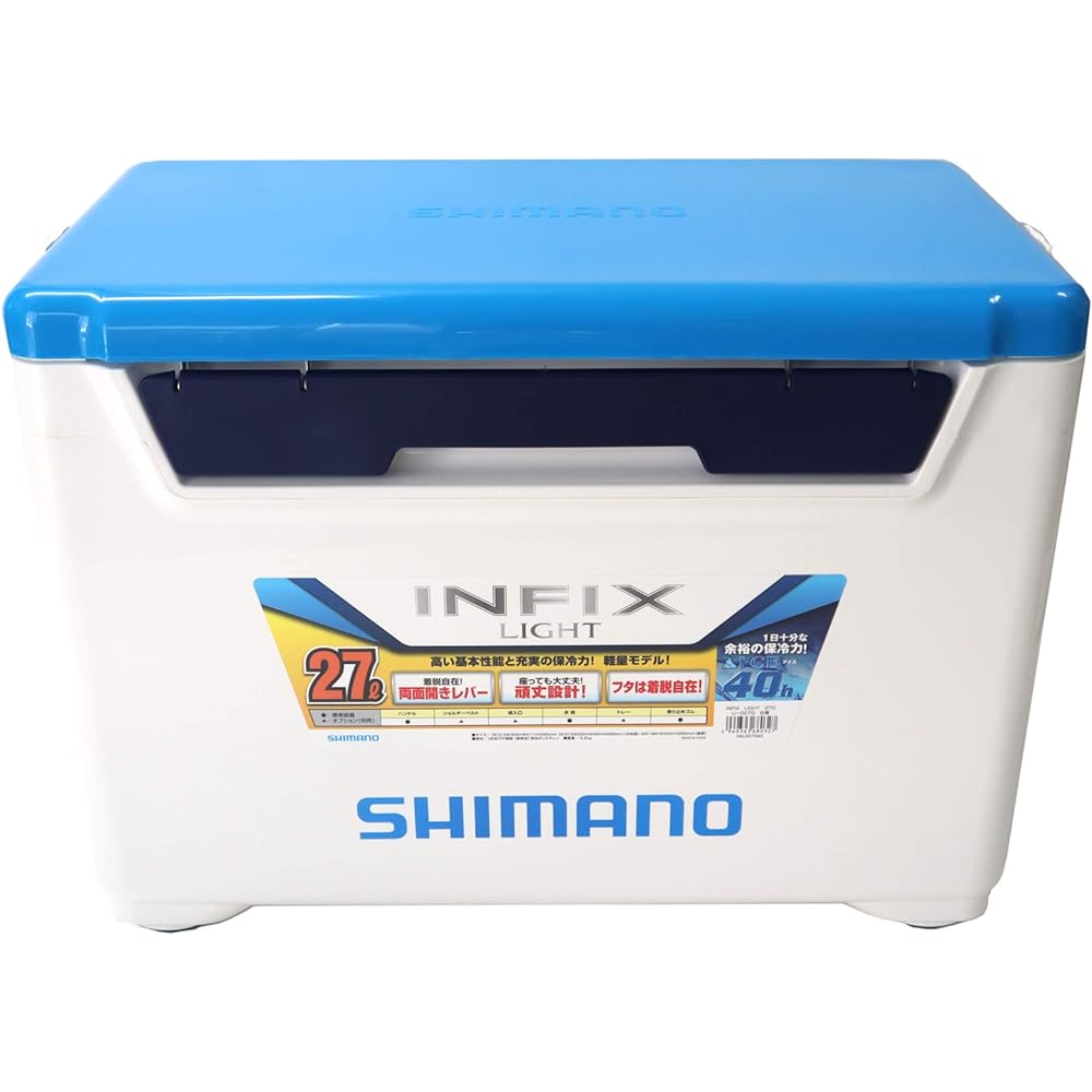 SHIMANO Fishing Cooler Box Infix Light 27 Liters S