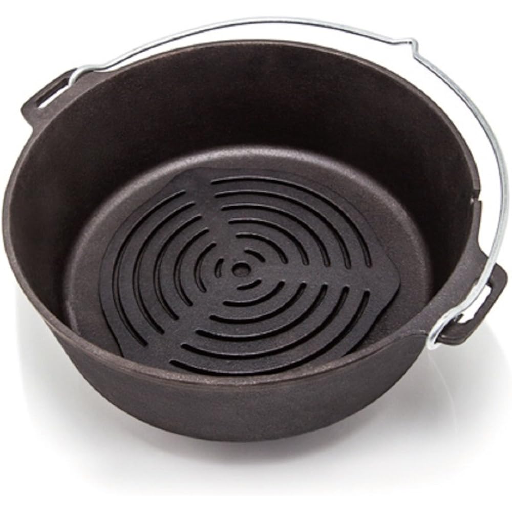 PETROMAX Outdoor Camping Cookware Cast Iron Saucepan/Trivet [Genuine Japanese Product]