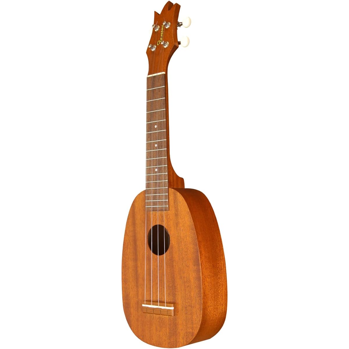 [Standard 4-piece set] Famous FS-2PG Beginner Set (Japanese-made soprano ukulele, mahogany) Brown