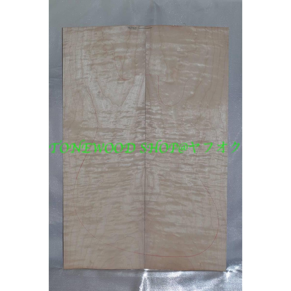 Quilted maple Bookmatch Decoration Guitar Guitar Making Homemade Craft Top quality Maple No.406