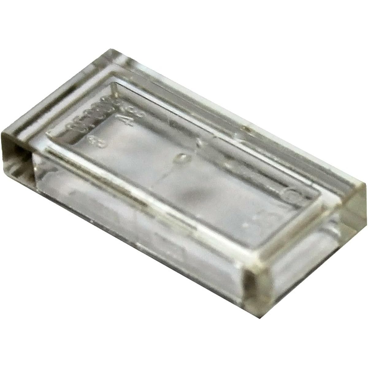 LEGO Parts and Pieces: Transparent Clear 1x2 Tiles x100