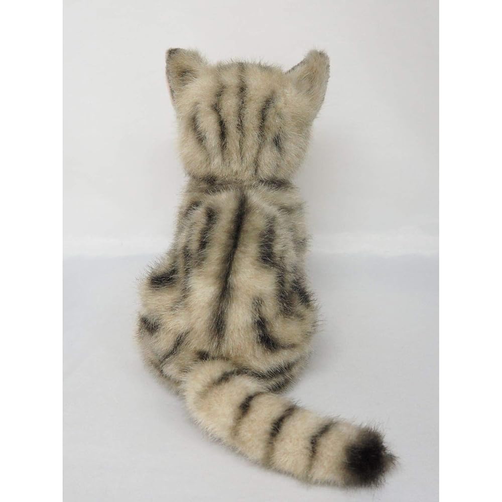 Sanei Boeki Original Stuffed Toy Graceful (Made in Japan) Sitting Ame Show Brown W12 x D18 x H20.5cm Cat I-6852
