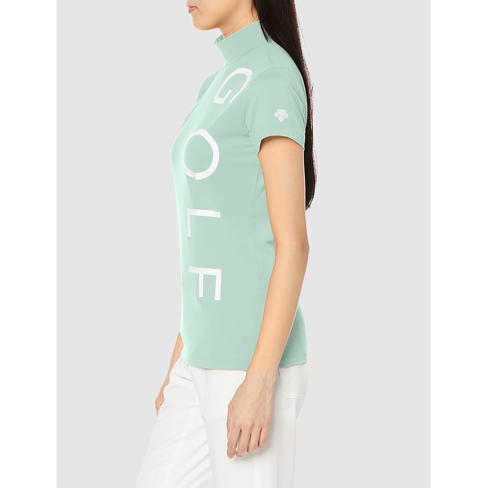 [DESCENTE] Short Sleeve Shirt, Sweat Absorbent, Quick Drying, Stretch, UVCUT, Anti-See Through (WH00 Only), Golf, DGWVJA12, Women's
