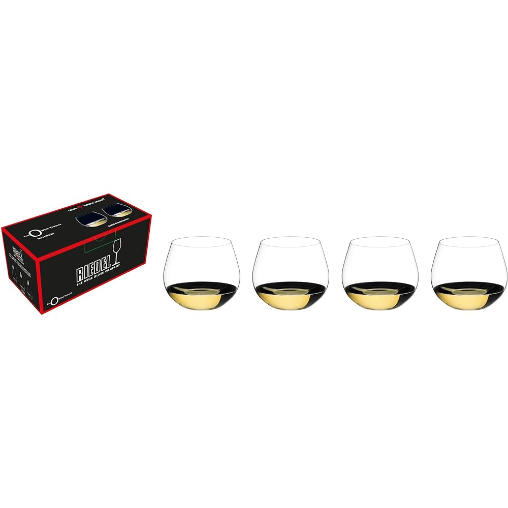 [Genuine] RIEDEL White Wine Glass Set of 8 Riedel O Oaked Chardonnay 580ml 0414/97-8