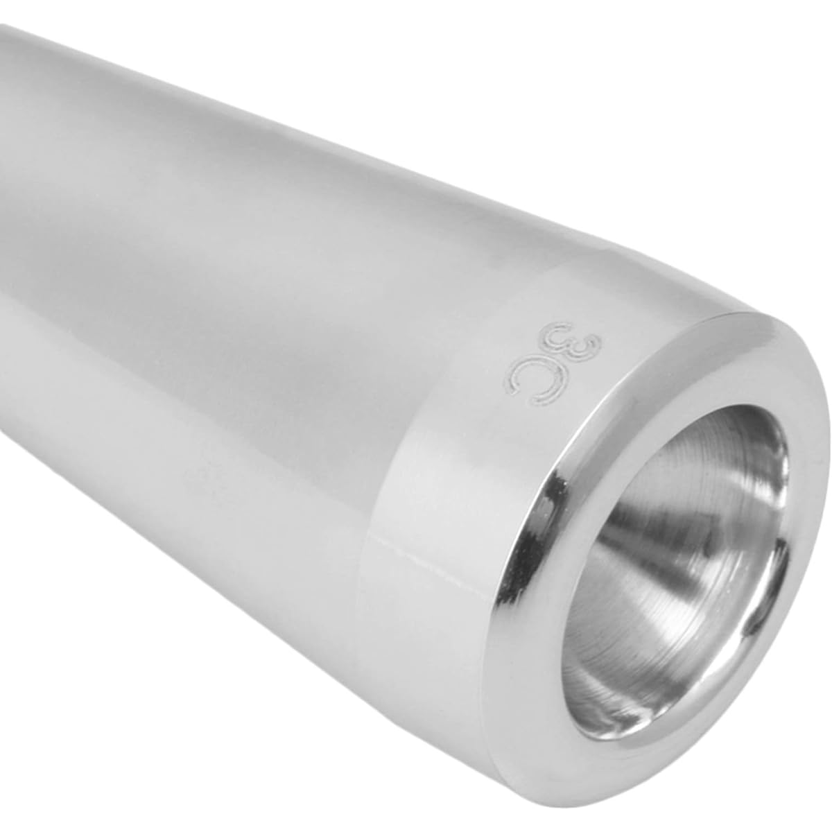 Mxfans 9.8mm Outer Diameter Trumpet Mouthpiece Replacement Part Silver