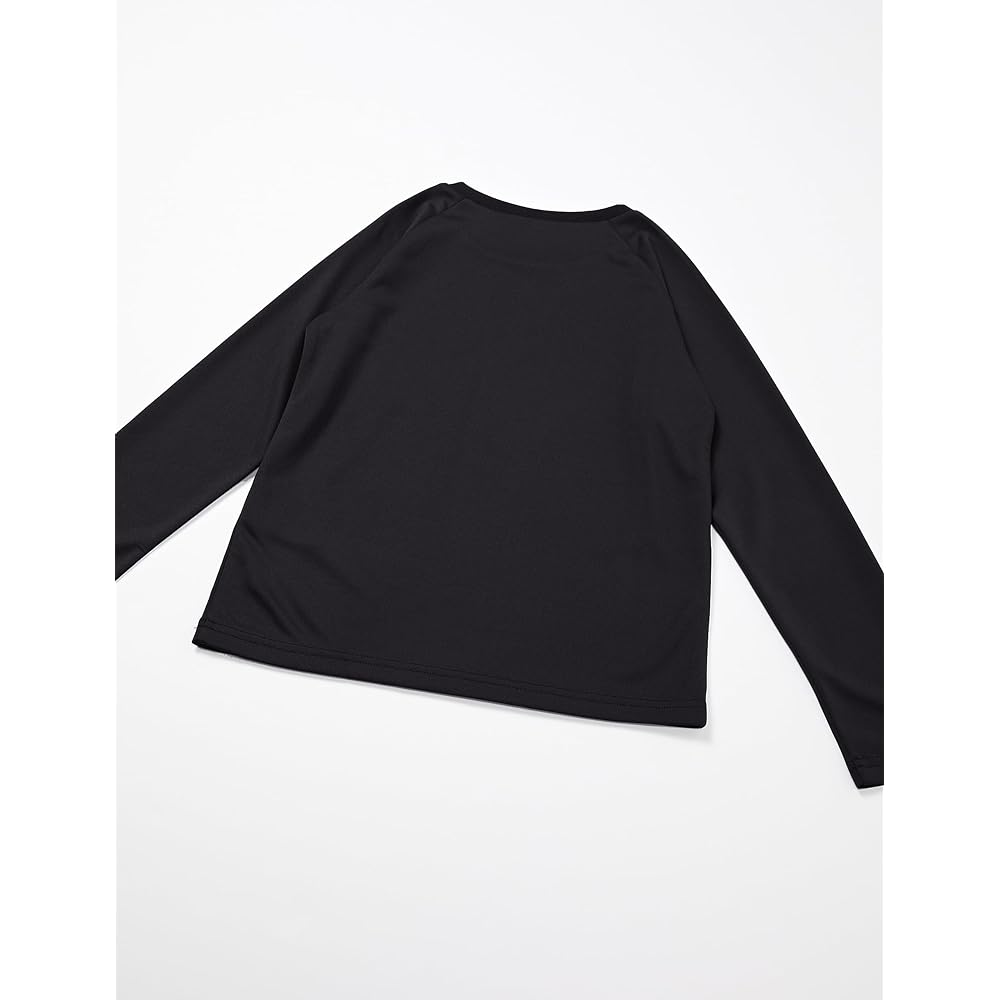 [ASICS] Training Wear Junior A-I-M Dry Long Sleeve Shirt (Rib Cuffs) 2034A864 Kids