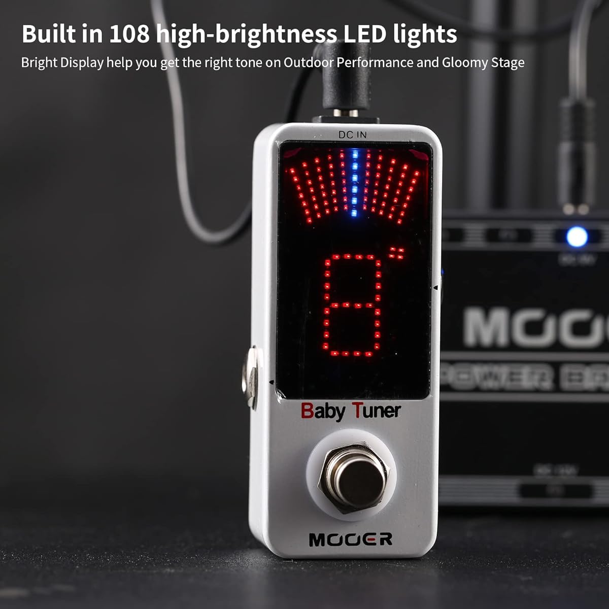 Mooer baby tuner pedal