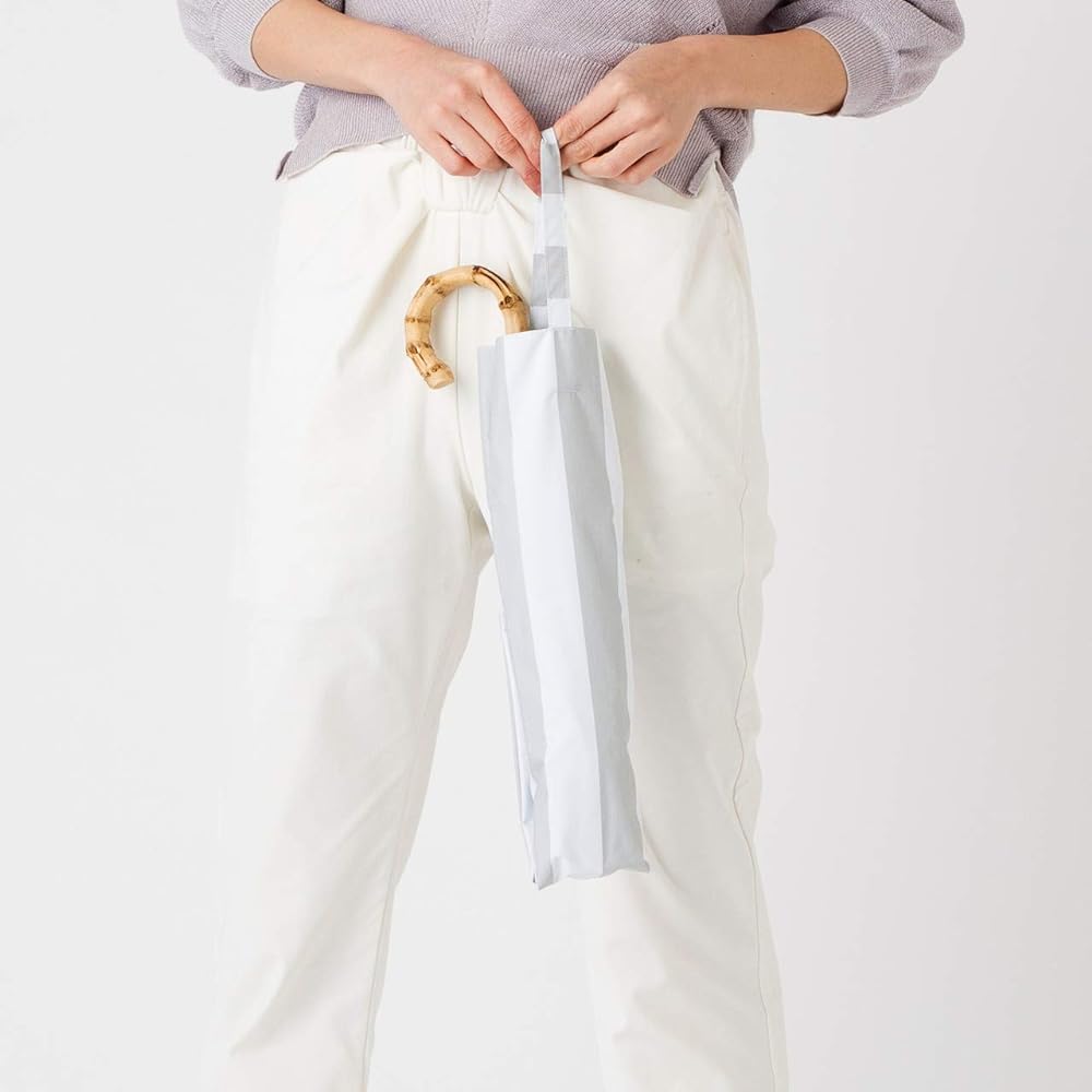 LIEBEN Parasol, For Both Sunny and Rainy Days, Women's Folding Umbrella, UV Blocking Rate 99%, Heat Shielding, Light Blocking Grade 1 Laminated Fabric, Light Blocking Rate 99.99% [LIEBEN-0536]