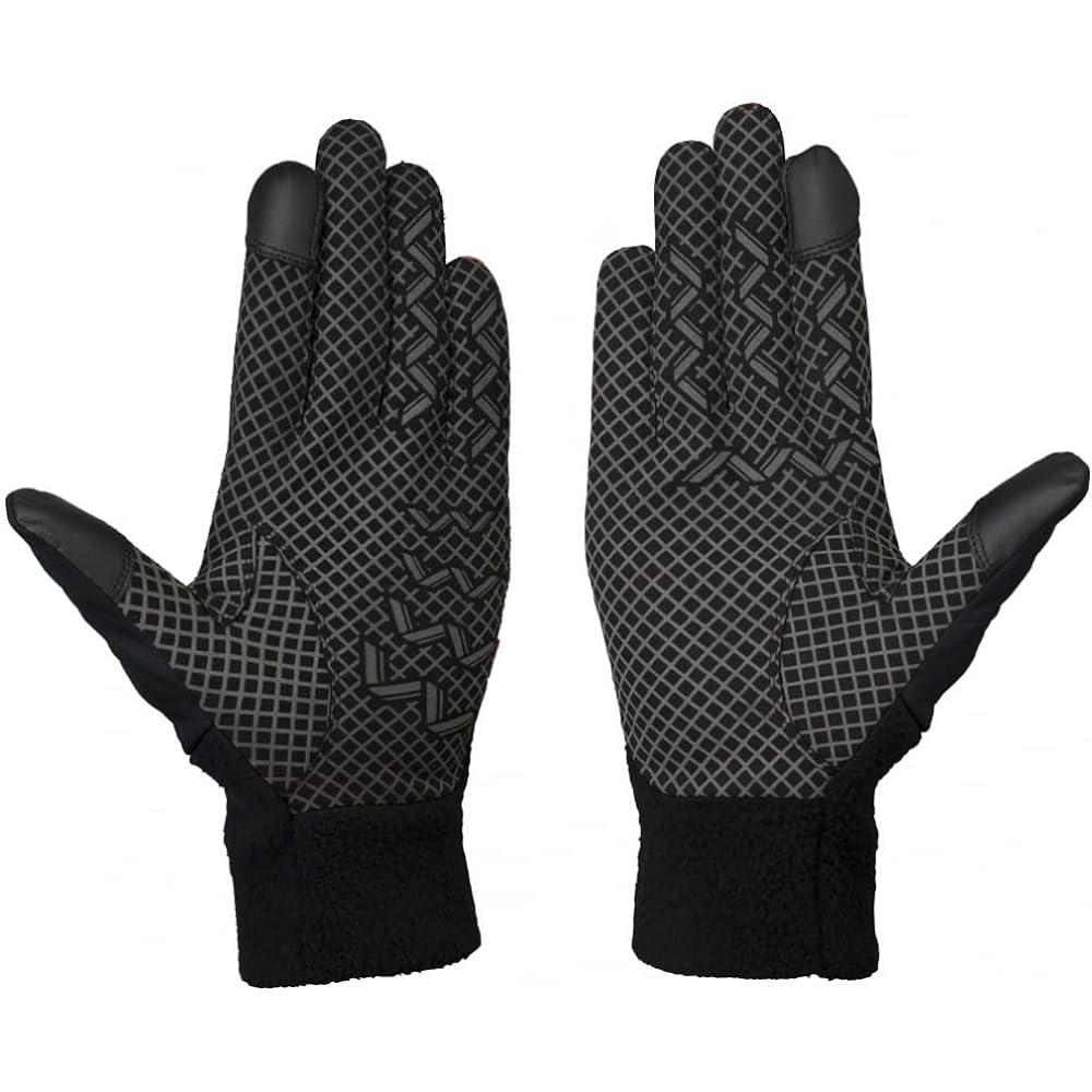 MIZUNO Golf Gloves Therma Grip 2022 Model Men's For Both Hands Uses Moisture Absorbing Heat Generating Material "Breath Thermo" Synthetic Leather + Foam Resin Print Processing/Synthetic Leather + Synthetic Fiber Breath Thermo 5MJMB252