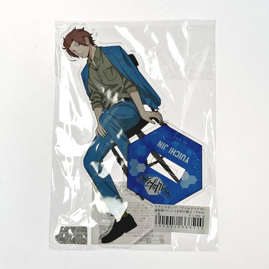 World Trigger Yuichi Jin Karaoke no Tetsujin Acrylic Stand