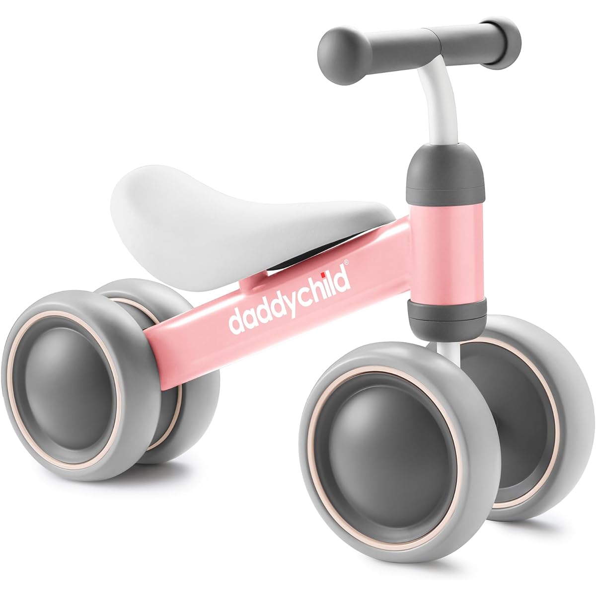 DADDYCHILD Balance Bike Gift for 1 Year Old Girl, Preschool First Bike and 1st Birthday Gift - Train Your Baby to Stand to Run | Toys for 1 Year Old