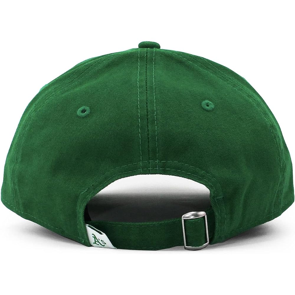 [New Era] 9TWENTY Strapback Cap [CORE CLASSIC STRAPBACK CAP] 920 Hat MLB NBA NFL Low Cap DAD HAT (OAK ATHLETICS(GREEN)-)