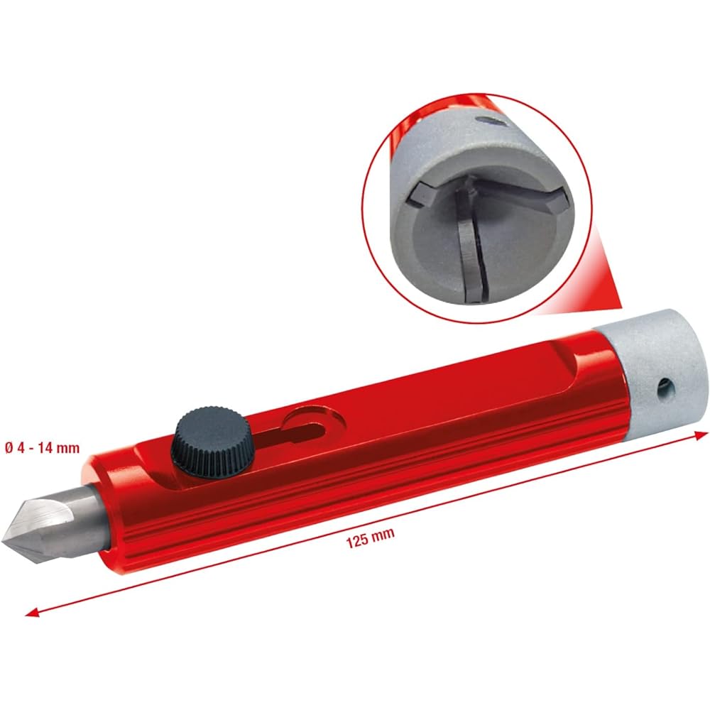 KS TOOLS Inner Ø 3-12mm + Outer Ø 4-14mm Reamer Inner Ø 3-12mm + Outer Ø 4-14mm reamer 105.3015