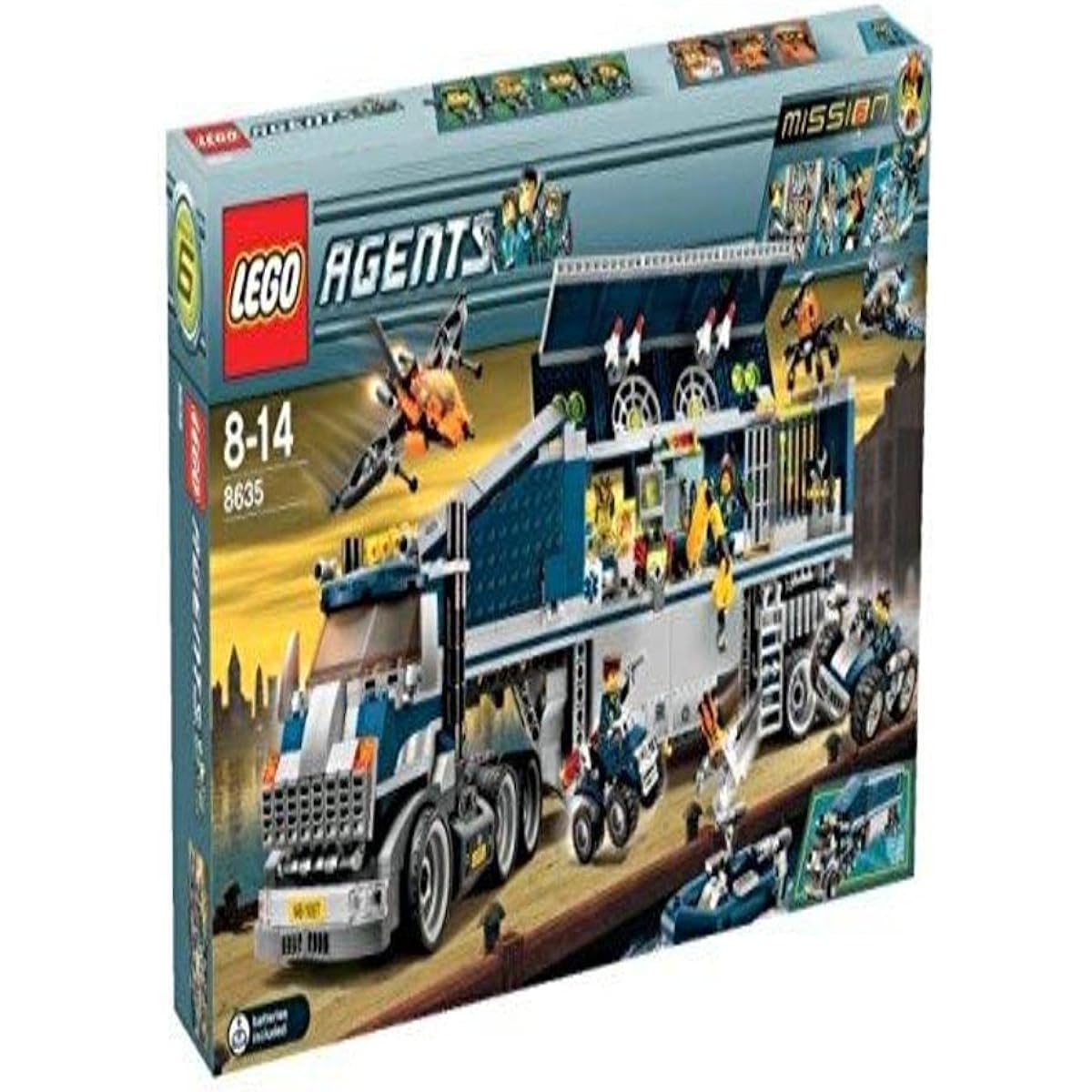 LEGO 8635 Mission 6: Mobile Command Center (LEGO Agent Command Center)