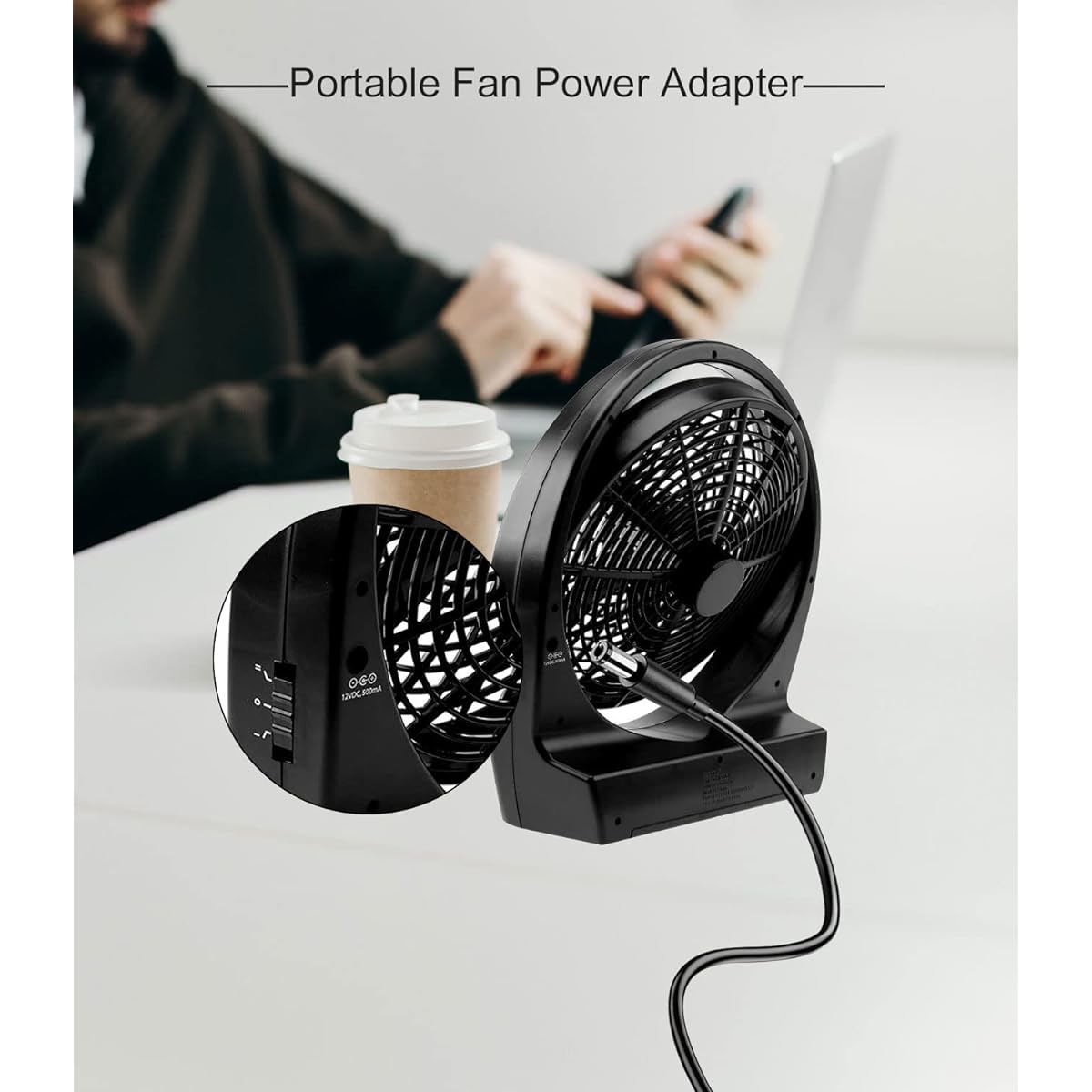 12V AC Adapter O2 Cool O2Cool Portable 10 Inch Cooling Fan 02 Cool 02Cool mart Power FD10006 FD10006AU Portable Fan Ktec KA12D120070045U Charger Power 6 Feet Cord