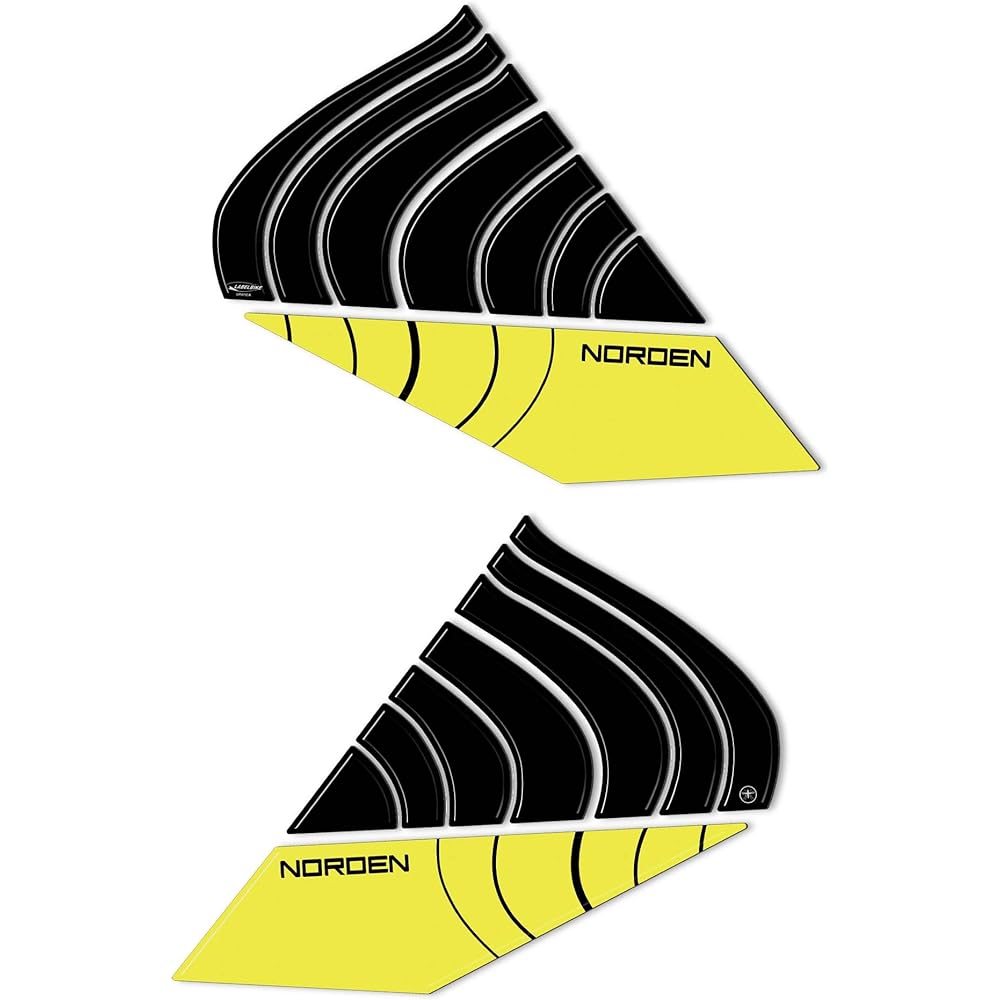 labelbike - 3D Sticker Motorcycle Tank Side Protection Compatible with Husqvarna Norden901