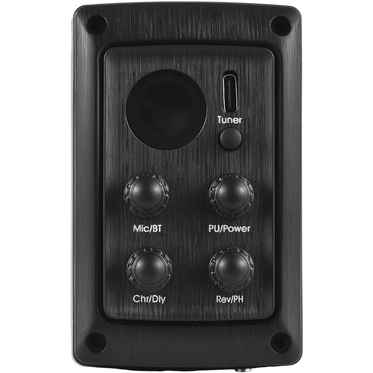 Affordable system that applies chorus and reverb without an amplifier. More features than the Yamaha TransAcoustic.