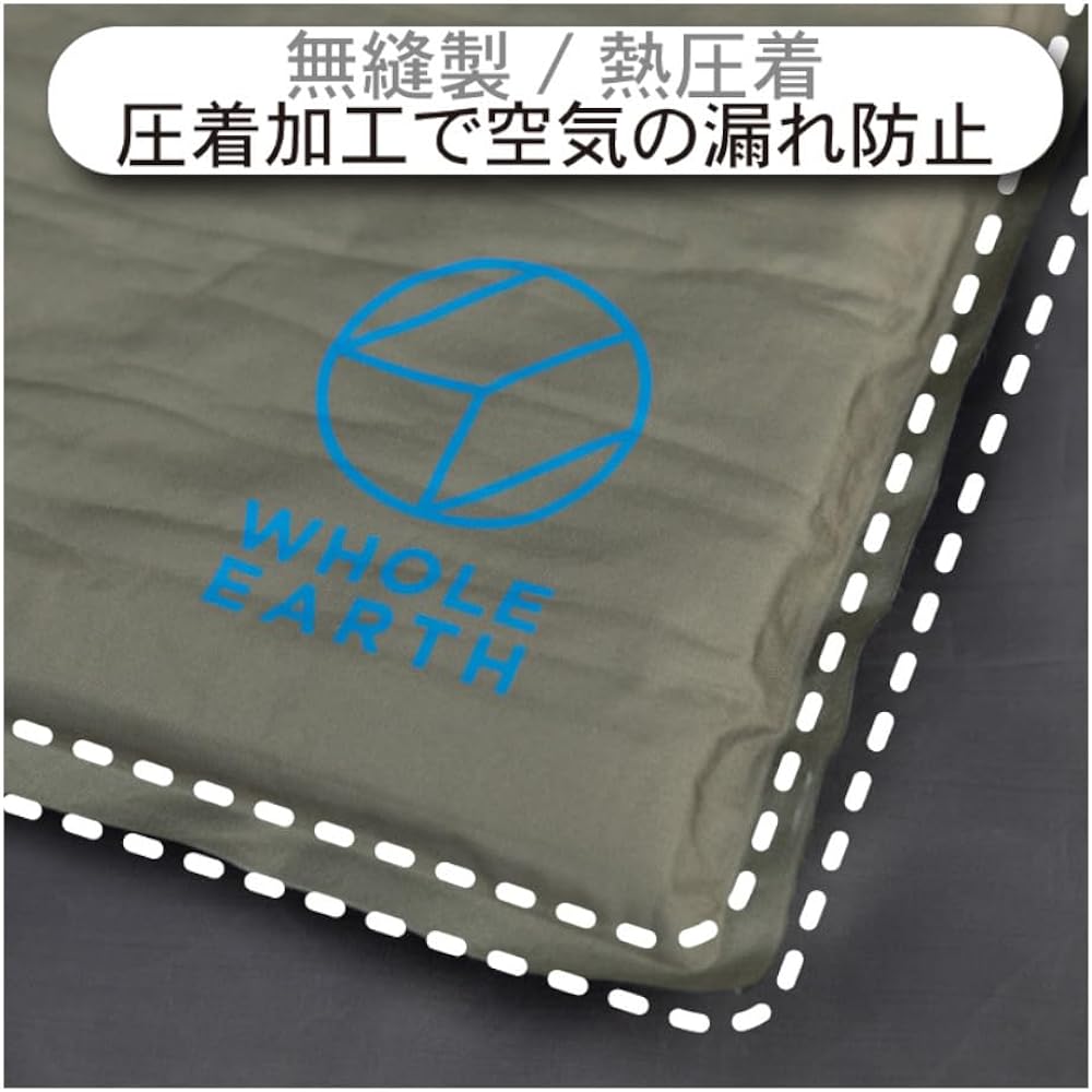 Whole Earth Air Mat MINIMALIST INFLATABLE MAT 3 Minimalist Inflatable Mat 3 WE2KDG02 OLV Olive Single Use (Olive/FF/Men's, Lady's)