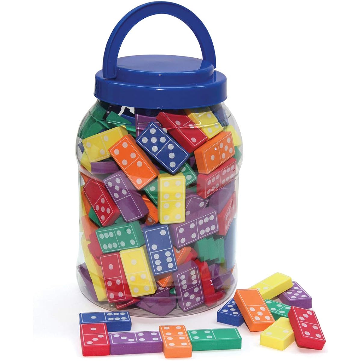 Chenille Kraft Wonderfoam Dominoes with Storage Bucket