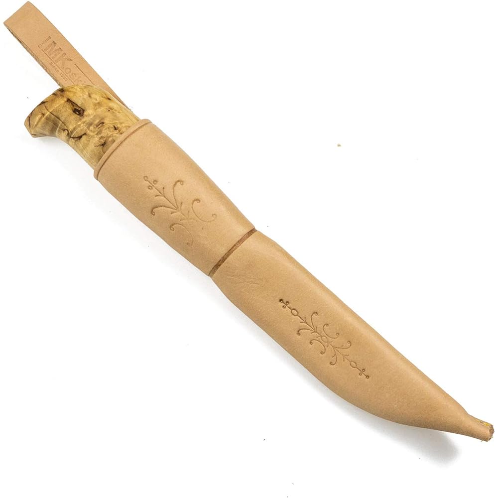 Nordic Scandinavian Outdoor Knife Kauhabampukopaya Visa95#106 Natural 03-01-paja-0003