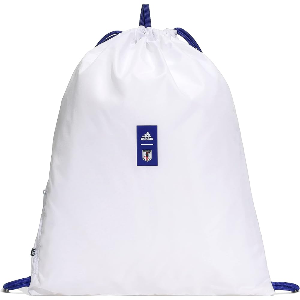 [Adidas] Gym Bag Japan National Soccer 2022 Gym Sack HM477 White/Japan Blue (HP1315) Free Size