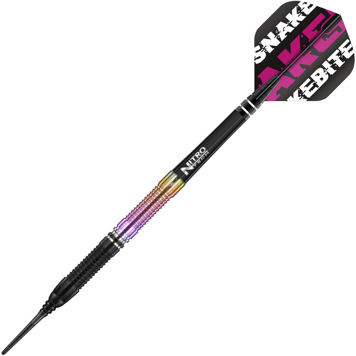 Snakebite World Champion 2020 Edition Softip: 20g Tungsten Darts with Flights and Shafts