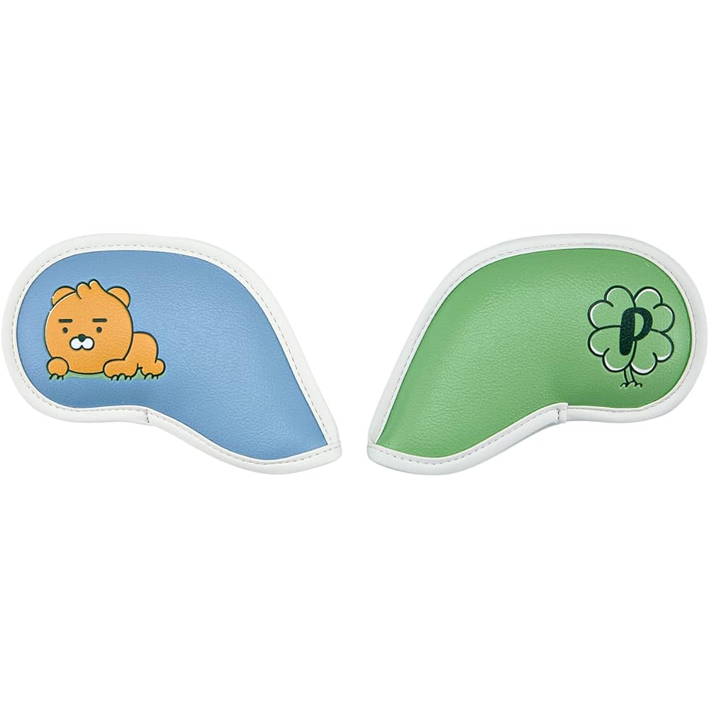 [Official] KAKAO FRIENDS GOLF Basic Iron Cover, Character Golf Head Cover (Set of 9)